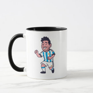 Caneca Divertida de Jogador de Futebol Verão 2026