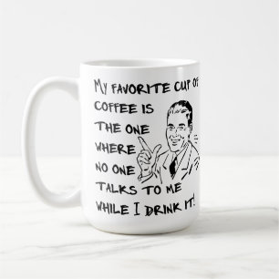 Caneca Divertida Masculina Xícara Favorita De Café