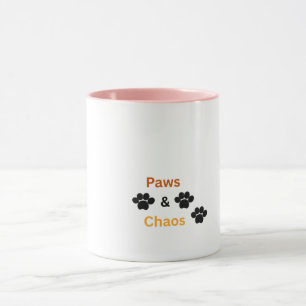 Caneca Divertida para Amantes de Animais Patas & C