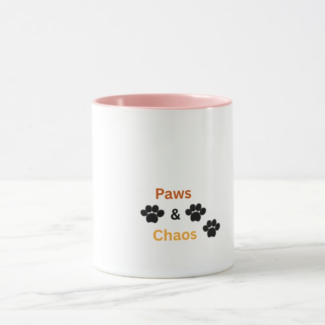 Caneca Divertida para Amantes de Animais Patas & C (Centro)