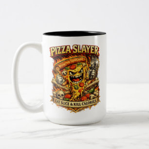 Caneca Divertida Tempo de Pizza – Xícara de Café F