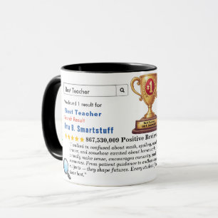 Caneca Divertido Personalizado Melhor Professor