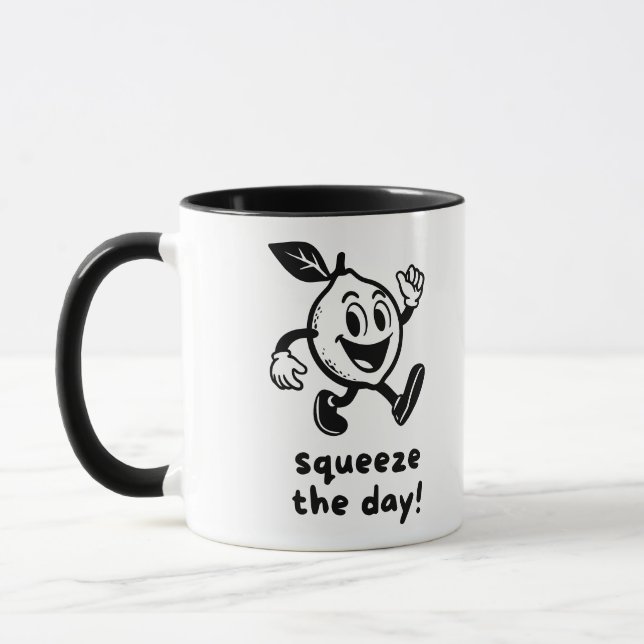 Caneca Divirta-se no Dia Limão Pun (Esquerda)
