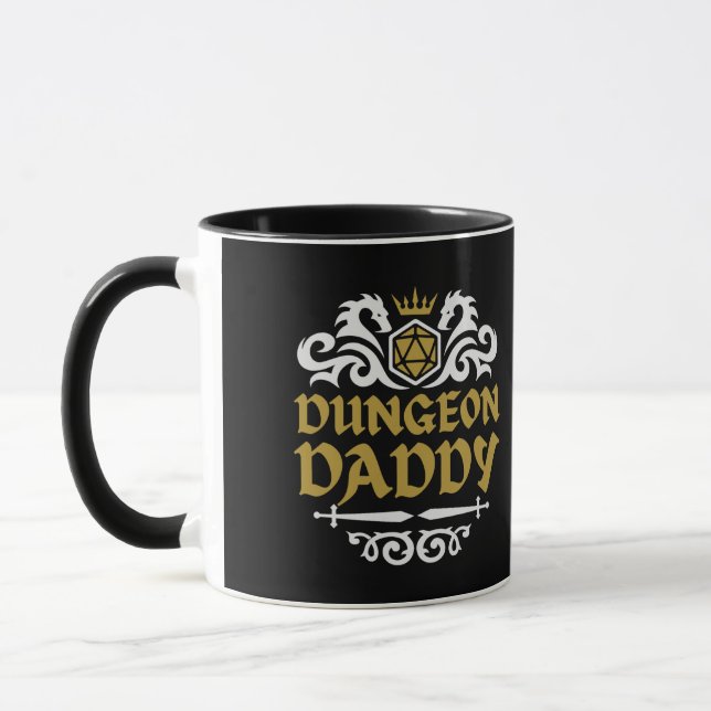 Caneca DND PAI MUG, Dungeon Pai Mug (Esquerda)