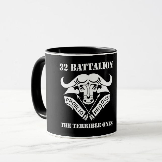 Caneca do 32º Batalhão (Frente Esquerda)
