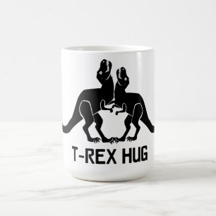 Caneca do abraço de T-Rex