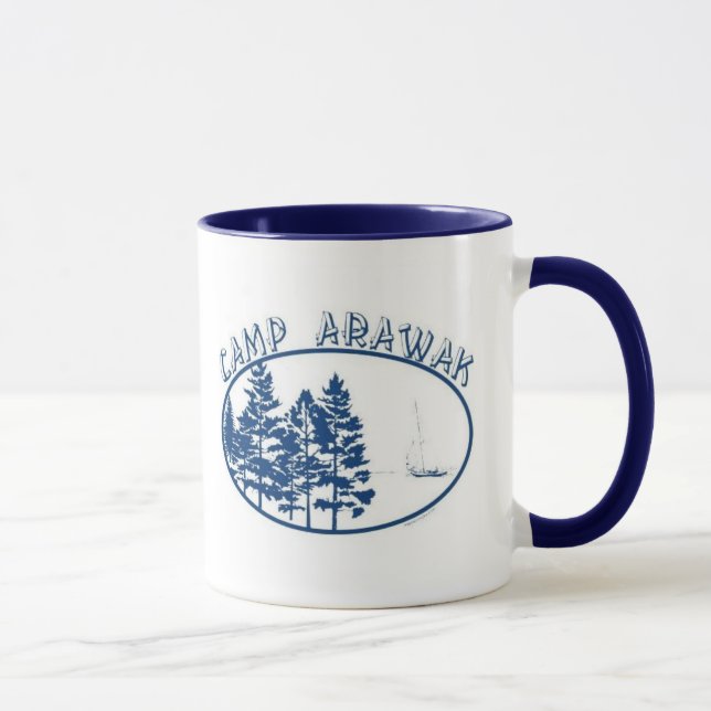 Caneca do acampamento de Arawak Sleepaway do (Direita)