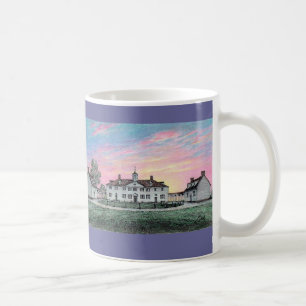Caneca do alvorecer de Paul McGehee "Mount Vernon"