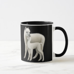 Caneca do amor da alpaca