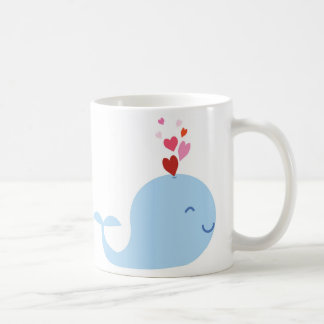Caneca do amor da baleia