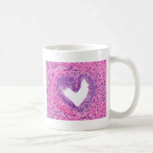 Caneca do amor da histologia