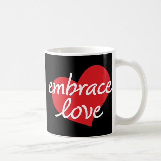 Caneca do amor do abraço (Direita)