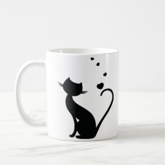 Caneca do amor do gatinho