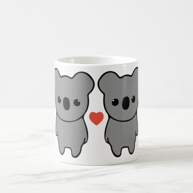 Caneca do amor do Koala (Centro)