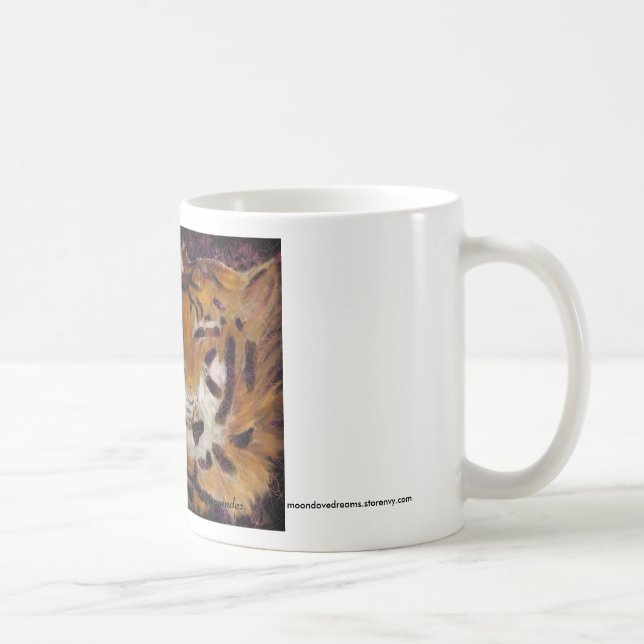 caneca do amor do tigre (Direita)
