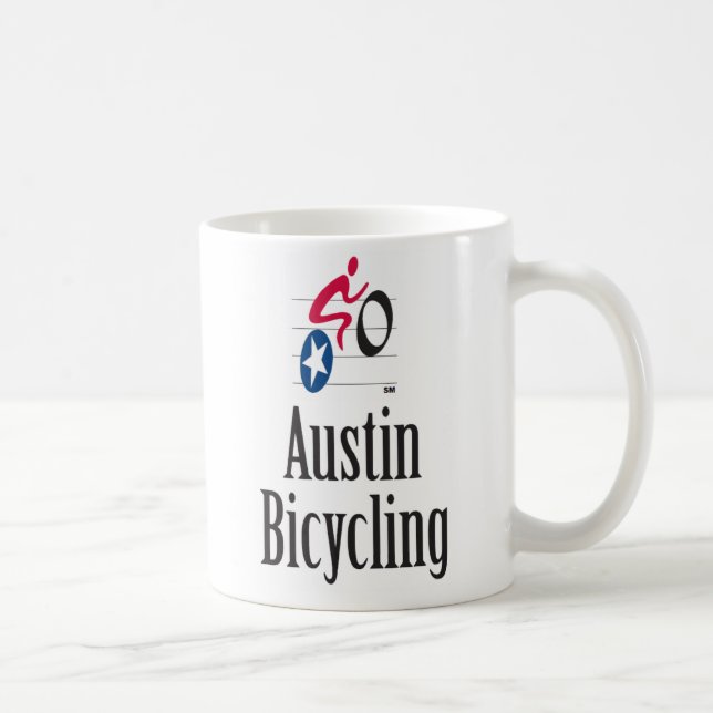 Caneca do andando de bicicleta de Austin (Direita)