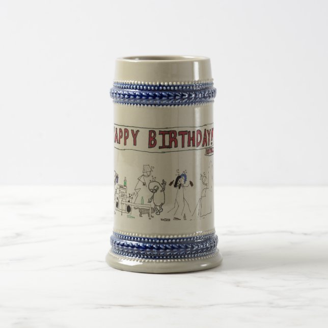 Caneca do aniversário de 21 anos (Centro)