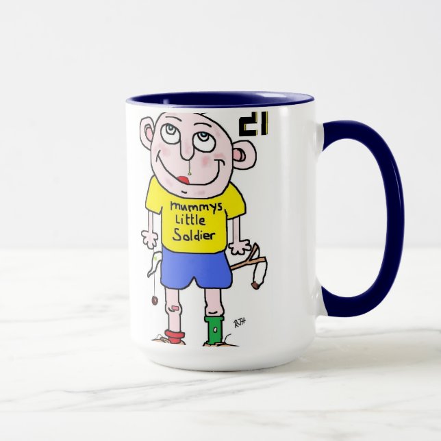 Caneca do aniversário de 21 anos (Direita)