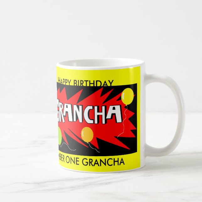 CANECA DO ANIVERSÁRIO DE GRANCHA (Direita)