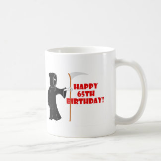 Caneca do aniversário do Ceifador 65th