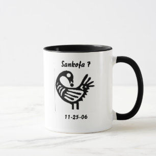 caneca do aniversário do sankofa