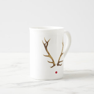 Caneca do Antler de Rudolph