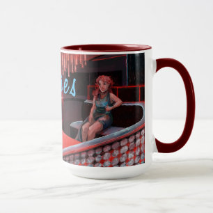 Caneca do Aries - a fita vermelha