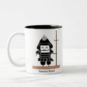 Caneca do arroz do samurai