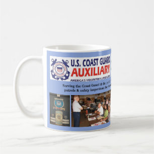 Caneca do auxiliar da guarda costeira