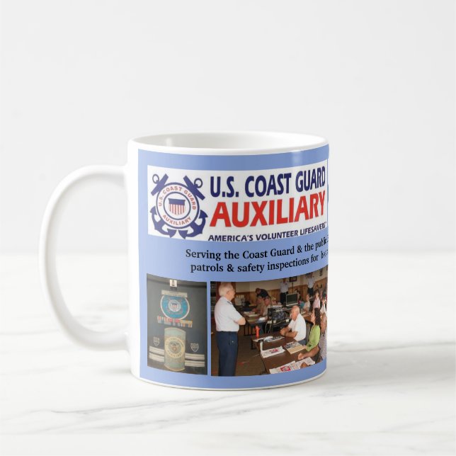 Caneca do auxiliar da guarda costeira (Esquerda)