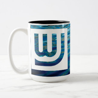 Caneca do azul de Wtr da viagem de WJ