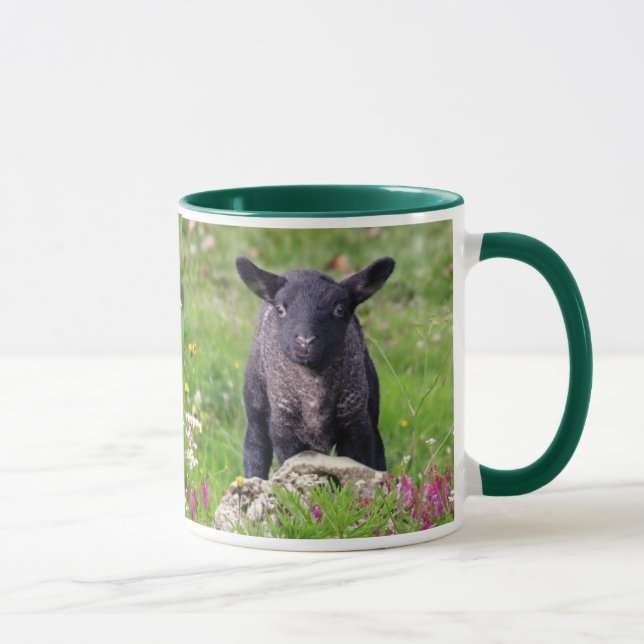 Caneca do Baa-Baa Carneiro Preto (Direita)