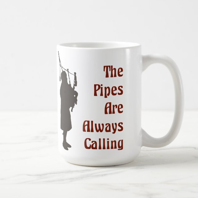 Caneca do Bagpipe - as tubulações estão chamando (Direita)