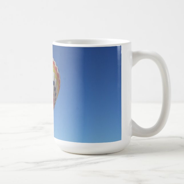 Caneca do balão de ar demasiado quente de (Direita)