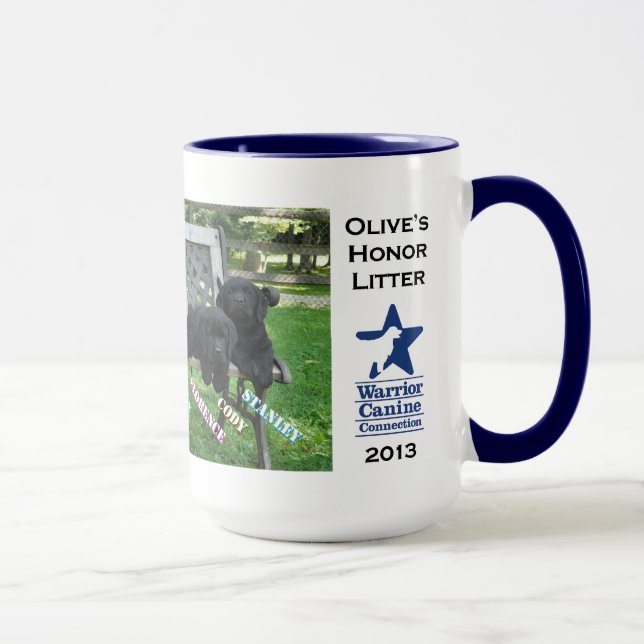 Caneca do banco da maca da honra (Direita)