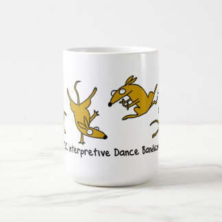 Caneca do Bandicoot da dança interpretativo de ABC