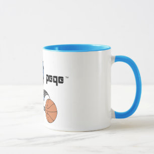 Caneca do basquetebol de PEQE