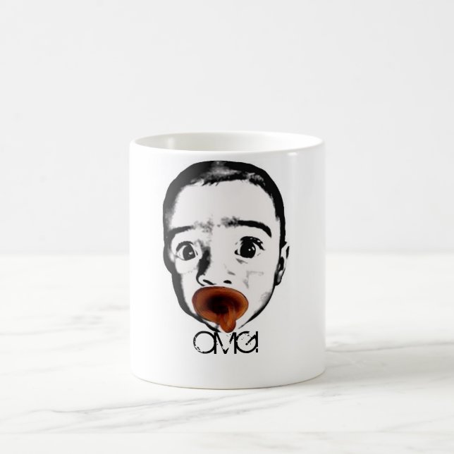 Caneca do bebê de OMG (Centro)