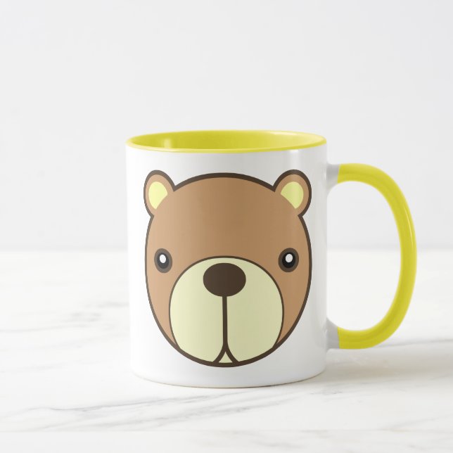 Caneca do bebê do urso a mais cara (Direita)