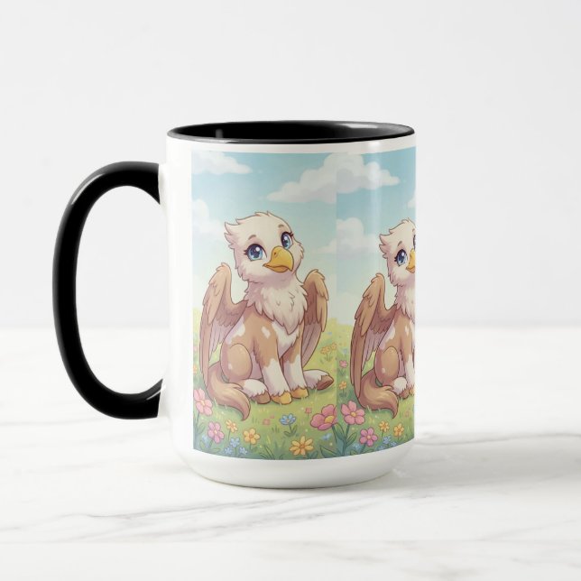 Caneca do Bebê Grifo | Cria Fantástica Fofa (Esquerda)