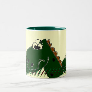 Caneca do bebendo de Derby Dinasour