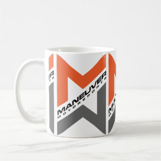 Caneca do branco de ManeuverMotorsports
