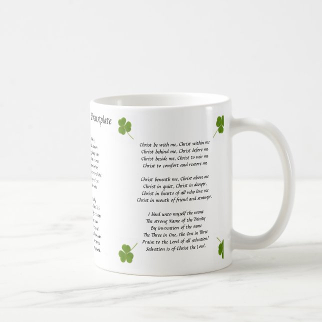 Caneca do Breastplate de St Patrick (Direita)
