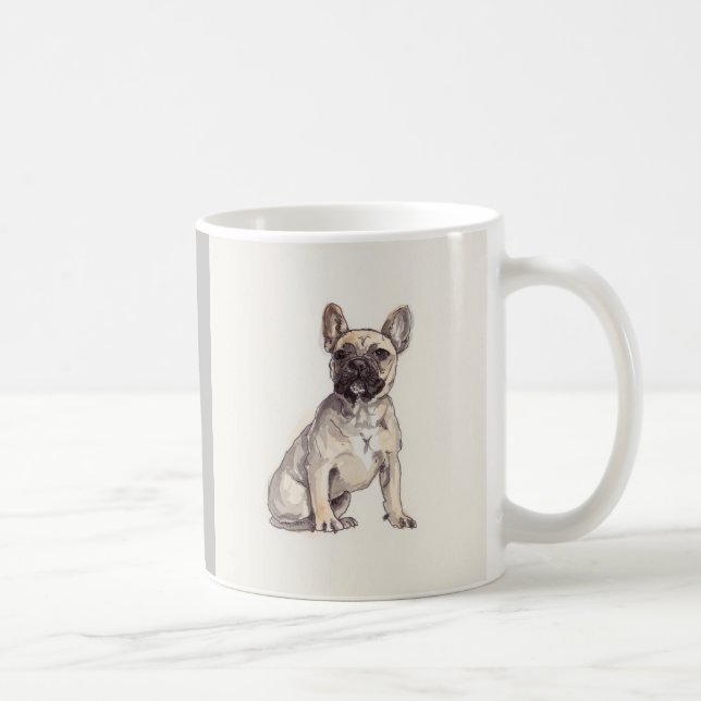 Caneca do buldogue francês (Direita)