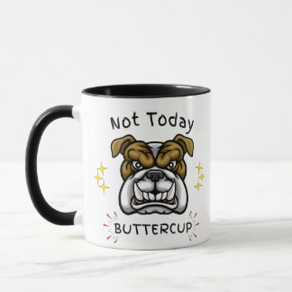 Caneca do Bulldog Mal-Humorado, Presente para Aman