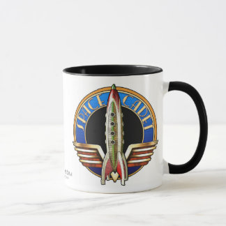 Caneca do cadete do espaço