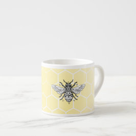 Caneca do café da abelha de rainha | do favo de