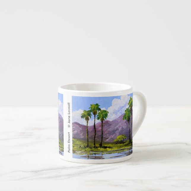 Caneca do café de Palm Desert (Frente Esquerda)