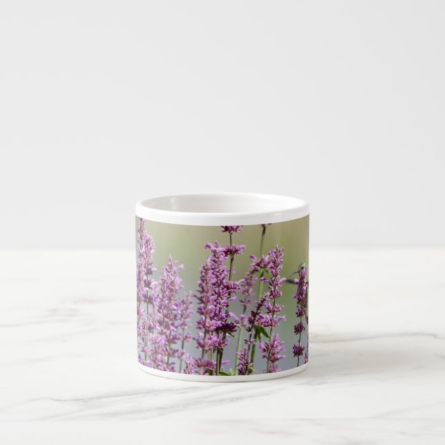 Caneca do café do colibri & do Wildflower (Frente)