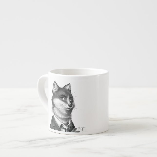 Caneca do café do Fox (3/4) (Frente Esquerda)